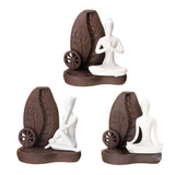Ceramic,Waterfall,Backflow,Smoke,Incense,Burner,Censer,Holder,Decorations,Cones