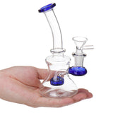 Water,Smoking,Pipes,Bubbler,Recycle,Clear,Glass,x165mm