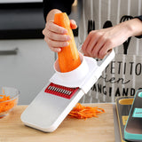 Multifunctional,Stainless,Steel,Cutter,Slicer,Vegetable,Cutter,Three,Replaceable,Blades