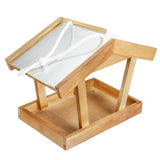 Large,Hanging,Birdhouse,Wooden,Native,Feeder,Kid's,Present,Feeder