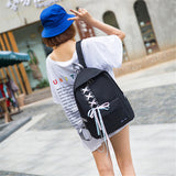 Canvas,Backpack,Rucksack,Teenage,Girls,School,Handbag,Outdoor,Travel