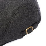 Womens,Winter,Woolen,Beret,Adjustable,Casual,Cabbie