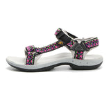Sandals,Ethnic,Embroidery,Jacquard,Ribbon,Flexible,Outdoor,Summer,Beach,Sandals