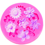 Flower,Silicone,Fondant,Mould,Decorating,Baking,Sugarcraft,Pastry