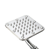 Stainless,Steel,Square,Shape,Silicone,Water,Outlet,Bathroom,Rainfall,Shower