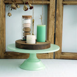 Green,Round,Stand,Pedestal,Dessert,Holder,Wedding,Party,Decorations