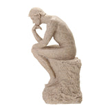 Stone,Marble,Abstract,Carved,Statue,Sculpture,Figurine,Thinker,Decorations