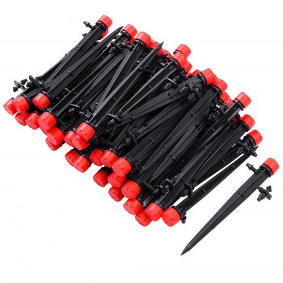 50Pcs,Holes,Emitters,Perfect,Adjustable,Degree,Water,Irrigation,System,Connector,Drippers