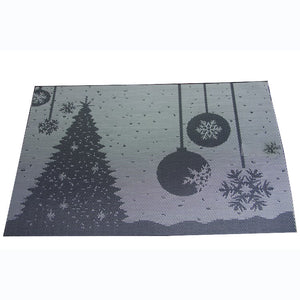 Placemat,Fashion,Dining,Table,Christmas,Coasters,Waterproof,Table
