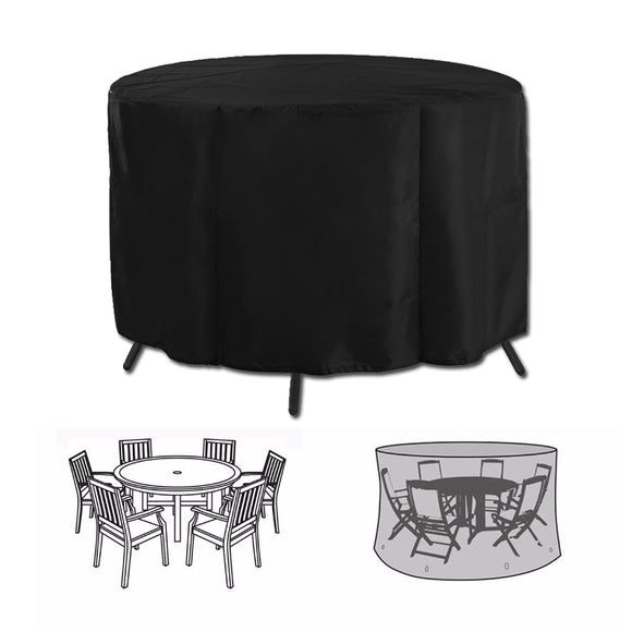 Patio,Table,Cover,Garden,Round,Furniture,Cover,Collector,Shelter,Protector,Waterproof