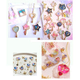 Thick,Resin,Crystal,Clear,Ultraviolet,Curing,Activated,Jewelry,Making