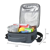 IPRee,Fitness,Polyester,Aluminum,Zippered,Cooler,Fashion,Design,Crossbody,Insulated,Lunch