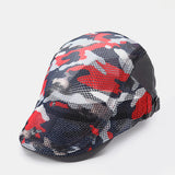 Linen,Summer,Outdoor,Sunshade,Casual,Camouflage,Printing,Breathless,Beret,Forward