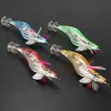 Multi,Color,Shrimp,Flashing,Small,Squid,Fishing