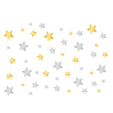 Removable,Vinyl,Stars,Sticker,Window,Sticker,Nursery,Decor