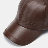 Collrown,Leather,Baseball,Outdoor,Trucker,Adjustable