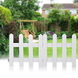 120cm,Christmas,Garden,Picket,Fence,Border,Edging,Gardening,Fencing,Decorations