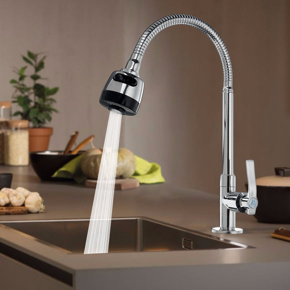 Rotation,Kitchen,Single,Faucet,Brass,Kitchen,Vertical,Faucet