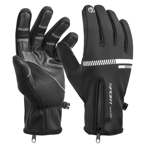 BIKING,Touch,Screen,Gloves,Skidproof,Windproof,Waterproof,Finger,Winter,Gloves,Outdoor,Cycling,Motorcycle,Gloves