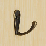 Vintage,Alloy,Clothes,Towel,Single,Hanger,Hooks