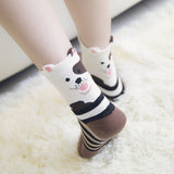 Women,Cartoon,Middle,Socks,Breathable,Elastic,Sport,Socks