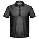 INCERUN,Men's,Through,Sport,Henley,Shirts,Muscle,Short,Sleeve,Shirts