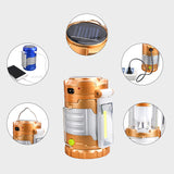 Outdoor,Portable,Camping,Lantern,Solar,Light,Waterproof,Emergency