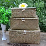 Wicker,Woven,Utility,Storage,Basket,Organizer