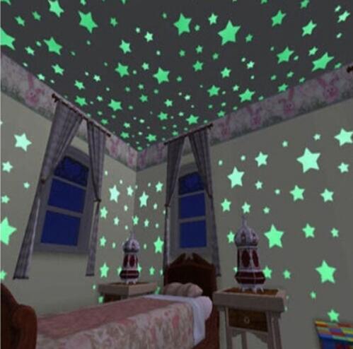 Ceiling,Stars,Sticker,Decal,Bedroom,Decor