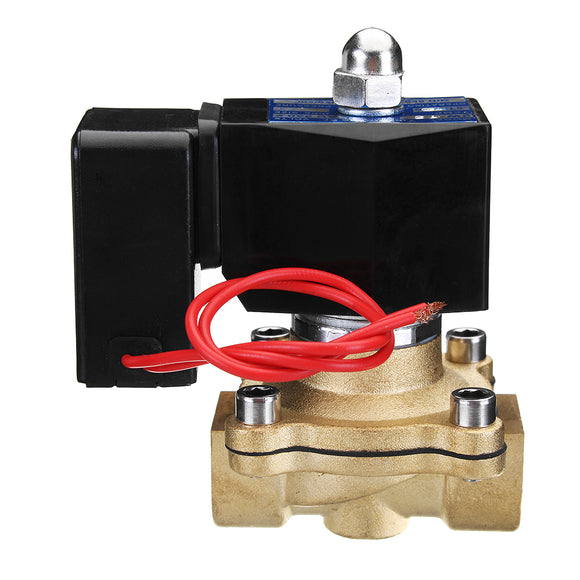 Brass,Electric,Solenoid,Valve,Energy,Saving,Normally,Closed,Water,Switch,Valve