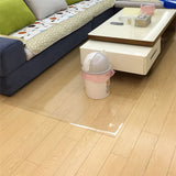 Transparent,Frosting,Floor,Protection,Waterproof,Rectangular,Wooden,Floor,Protection,Living,Conference,Chair,Supplies