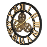 Diameter,Wooden,Clock,Retro,Decoration,Creative,Clock