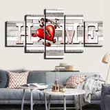 Loskii,Spray,Paintings,Canvas,Combination,Decorative,Paintings,Decorations