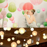 Round,Paper,Lanterns,Shade,Wedding,Birthday,Party,Christmas,Decorations"