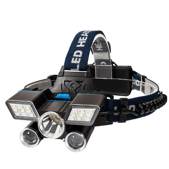XANES,1600LM,Light,Adjustable,Headlamp,Rechargeable,Waterproof,Outdoor,Camping,Hiking,Cycling,Fishing,Lights,Headlights