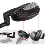 CXWXC,Bicycle,Cycling,Mirror,Rotation,Warning,Lights,Convex,Handlebar,Safety,Mirror