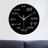 Emoyo,ECY022,Creative,Science,Mathematics,Formula,Clock,Office,Decorations