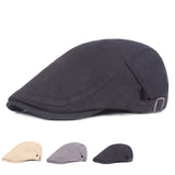 Washable,Cotton,Breathable,Peaked,Outdoor,Leisure,Literary,Youth,Beret