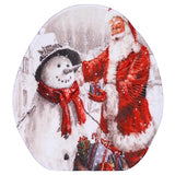 Bathroom,Christmas,Style,Bathroom,Carpet,Toilet,Cover