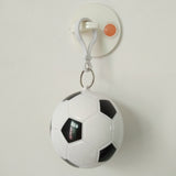 Waterproof,Football,Keychain,Poncho,Disposable,Raincoat,Pendant,Travel,Camping,Emergency