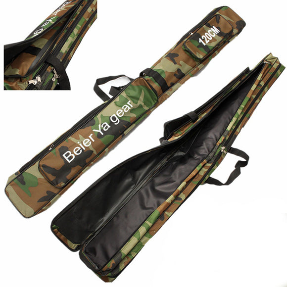 120cm,Camouflage,Fishing,Tackle,Padded,Holder,Luggage,Holdall