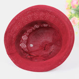 Women,Printed,Hollow,Straw,Breathable
