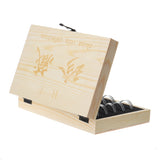 Rugged,Wooden,Coins,Display,Capsule,Holder,Storage,Collection