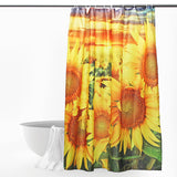 Bathroom,Waterproof,Shower,Curtain,Hooks