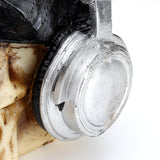 Resin,Craft,Statues,Decoration,Skull,Headphone,Creative,Skull,Figurines,Sculpture