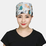 Surgical,Scrub,Dustproof,Cotton,Printed,Beautician
