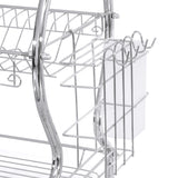 Large,Capacity,Drainer,Drain,Shelf,Drying,Kitchen,Storage,Stainless