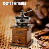 Retro,Wooden,Coffee,Grinder,Family,Flour