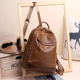 Leather,Backpack,Outdoor,Camping,Large,Capacity,Shoulder,Waterproof,Handbag