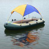 Person,Inflatable,Dinghy,Awning,Fishing,Shade,Cover,Canopy,Folding,Sunshade,Shelter,Accessories